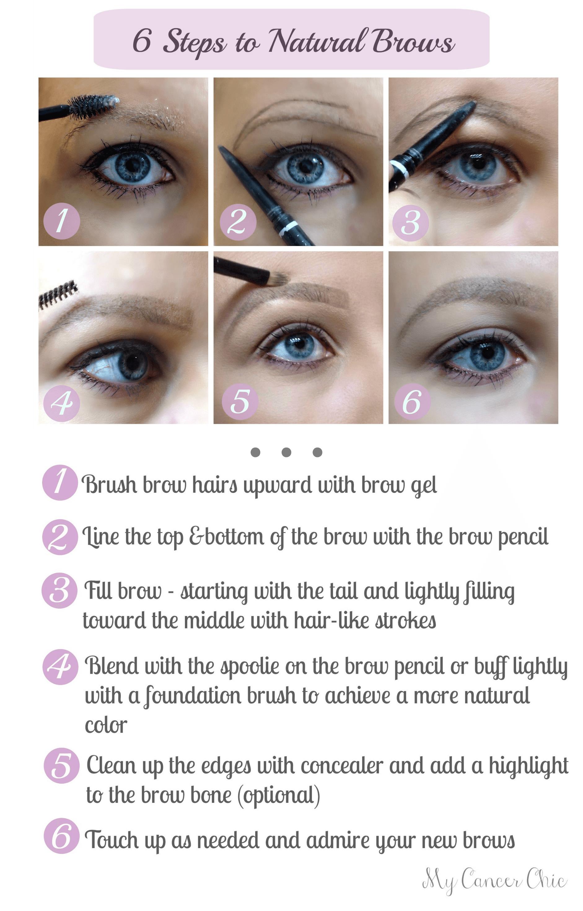 eyebrow tips