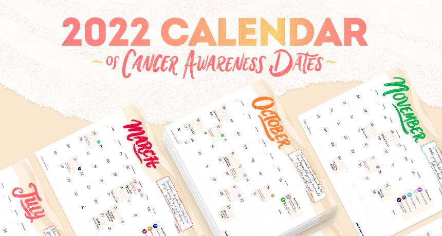 Click for form to download the 2022 cancer awareness calendar