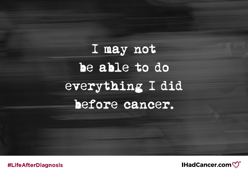 new normal after cancer quote