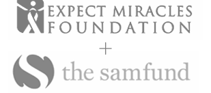 Expect Miracles Foundation + The SAMFund logo