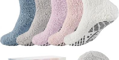 Fuzzy Grip Socks